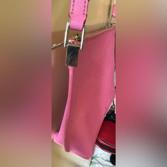 Kate Spade Foster Court Pepper Crossbody Handbag Rouge Pink Very Nice - Picture 3 of 13